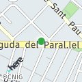 OpenStreetMap - Avinguda del Paral.lel 100, Sant Antoni, Barcelona, Barcelona, Catalunya, Espanya, Sant Antoni, Barcelona, Barcelona, Catalunya, Espanya